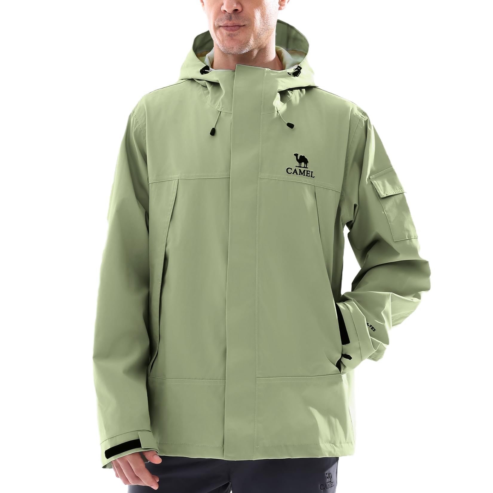Outdoor Adventure Windbreaker - GOLDEN CAMEL Regenjassen voor heren Lichtgewicht