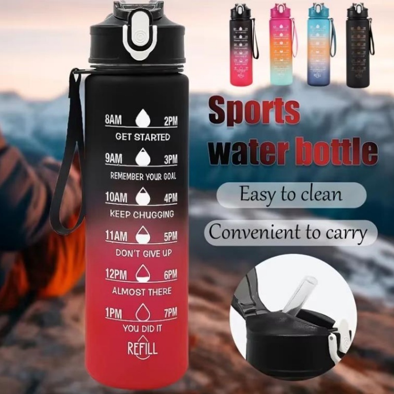 750ml Sportwaterfles met tijdr - Outdoor Adventure Sports recensie en prijs