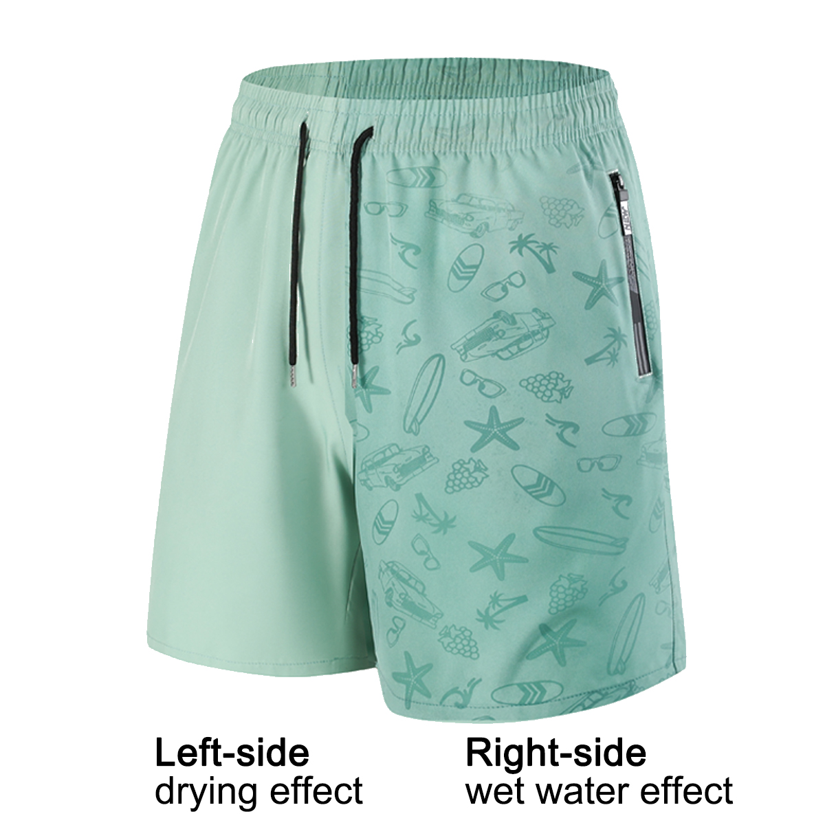 Zomersport herenshorts, sneldr - Outdoor Adventure Training recensie en prijs